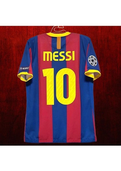 Messi Retro 10 Şampiyonlar Ligi London Finali Yetişkin Forması