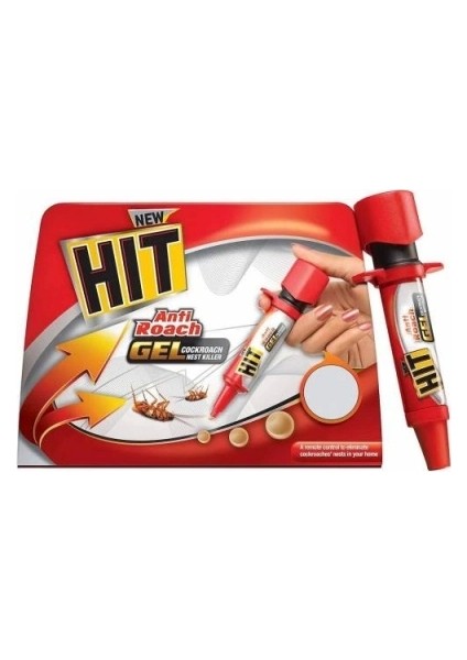 Hıt Anti Hamamböceği Jeli - Şırınga 20GR