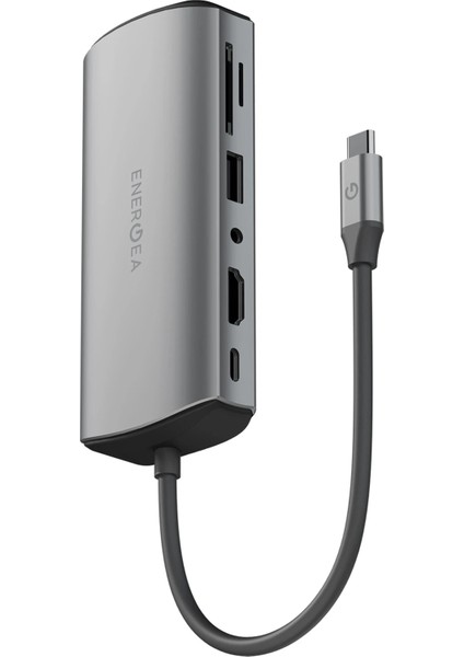 Aluhub Max 100W Type-C Pd Şarj Destekli 11IN1 4K Hub Dönüştürücü