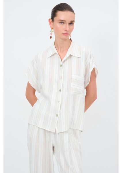 Kısa Kollu Gömlek C.mavi 130L9072002 fırsatları