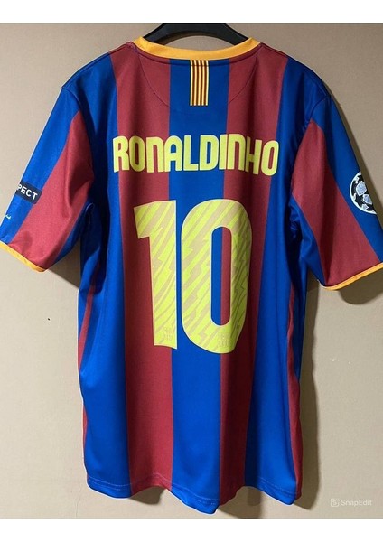 Barça 2011 Şampiyonlar Ligi Finali Ronaldinho Forması