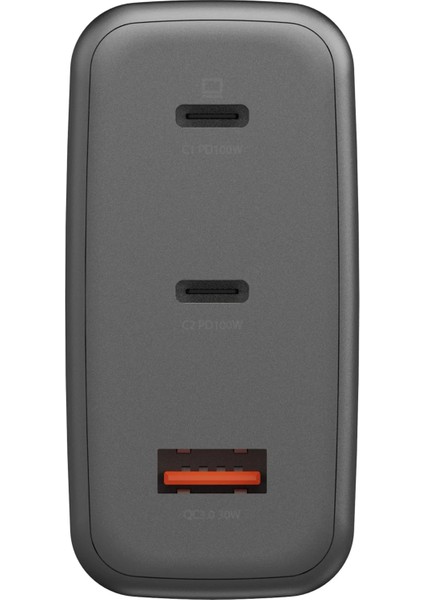 Ampcharge GAN100 2 Adet 100W Type-C ve 30W USB 3.0 Çıkışlı Hızlı Şarj Aleti modelleri