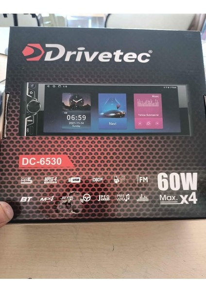 DC-6530 Android 15 Sürüm 6gb Ram 64GB Hafıza 6 Inç Multimedya