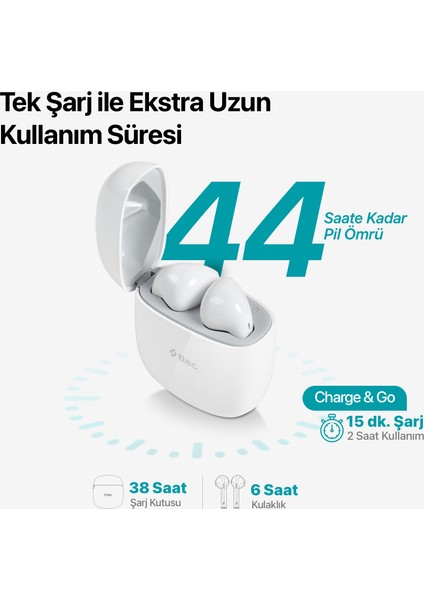 Airbeat Go Gerçek Kablosuz Tws Bluetooth Kulaklık
