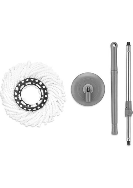 3 Parça Flat Mop Yedek Sap Seti, Temizlik Için Kullanışlı ve Dayanıklı fiyatları