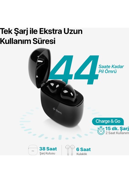 2KM141S AİRBEAT GO KABLOSUZ BLUETOOTH