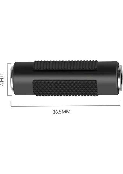 3.5mm Stereo Dişi To Dişi Kulaklık Mikrofon Ses Uzatma Adaptörü Altın Uçlu Dişi Jack Stereo Uzatma