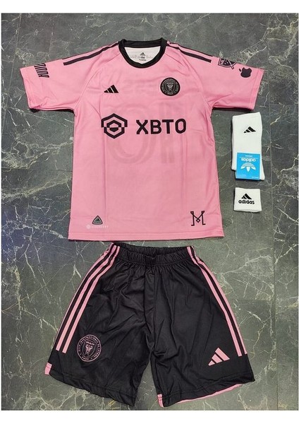 Lionel Messi Inter/miami Özel Tasarım Çocuk Pembe Forması (Şort Çorap Forma) fiyatları
