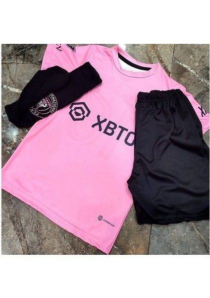 Lionel Messi Inter/miami Özel Tasarım Çocuk Pembe Forması (Şort Çorap Forma) fırsatları