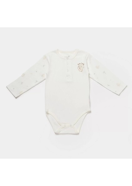 Koala Jungle Uzun Kol Bebek Body Mint
