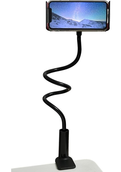 Hepu HP-A36 Esnek Boyun Askılı Telefon Tutucu | 360? Döner Masaüstü Stand