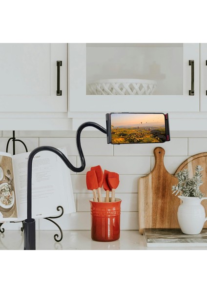 Hepu HP-A36 Esnek Boyun Askılı Telefon Tutucu | 360? Döner Masaüstü Stand fiyatları