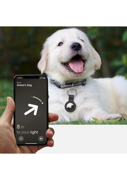 Apple Airtag Uyumlu Silikon Koruyucu Anahtarlık Arkası Kapalı Düşmez Yıkanabilir fırsatları