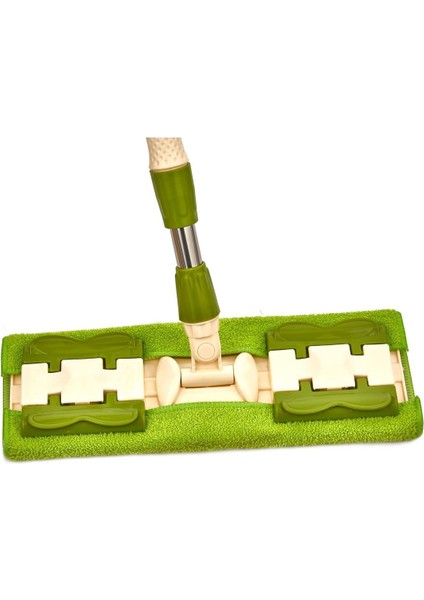 Yüzey Temizlik Mikrofiber Mandallı Mop ve Yedek Bez Hediyeli