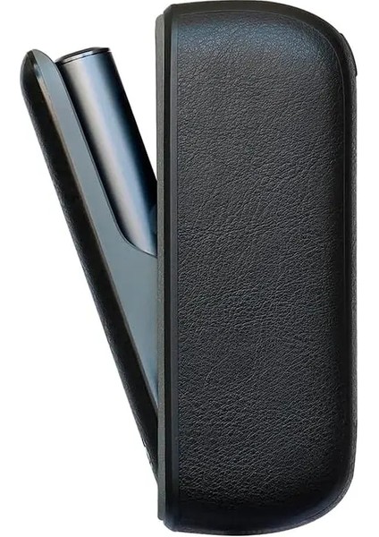 Iqos Iluma / I Iluma Ile Uyumlu Sıyah Deri Kılıf