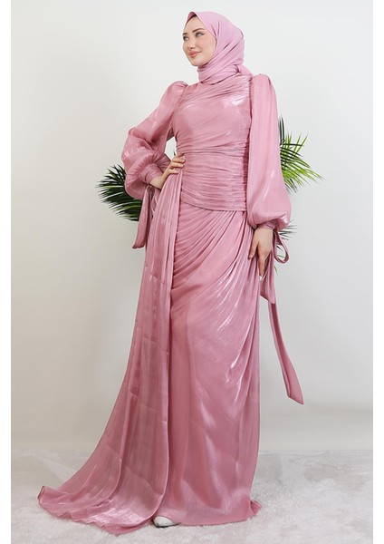 Afra Ipek Abiye Pudra modelleri