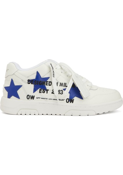Beyaz Erkek Deri Sneaker