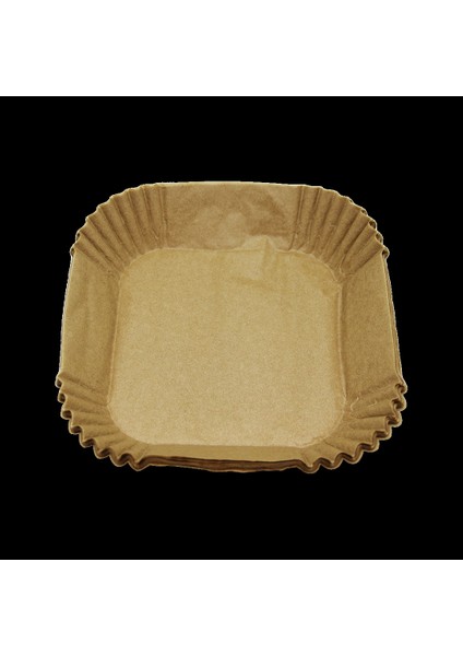 Air Fryer 50 Parça Kare - 16X4. 5CM Kağıt Pişirme Kalıbı