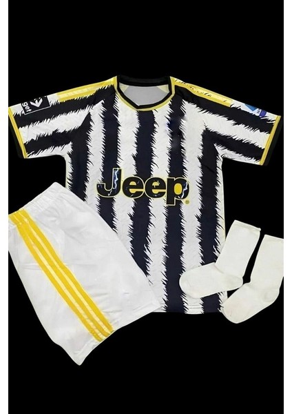 Juventûs//kênan Yıldız 23/24 Yeni Sezon Çocuk Futbol Forması 3'lü Seti Spor T-Shirt fiyatları