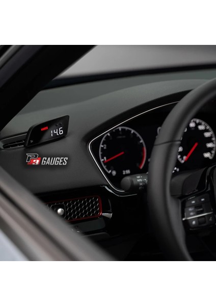 P3 V3 Obd2 Honda Civic Type R 11TH Gen (2022+) L3P3HC11 Dijital Havalandırma Göstergesi