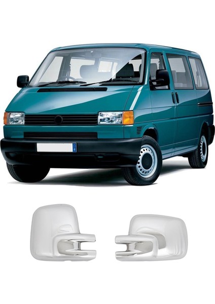 Volkswagen Transporter T4 Uyumlu 1995-2003 Ayna Kapağı 2 Parça Abs Krom Kaplama fiyatları