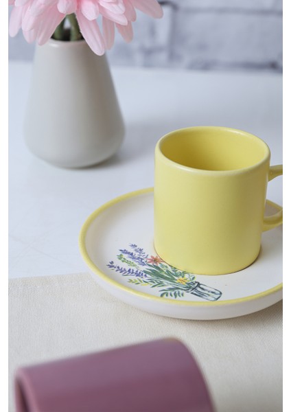 Elegant Blossoms Nordic Kahve Takımı 12 Parça 6 Kişilik 21788-93