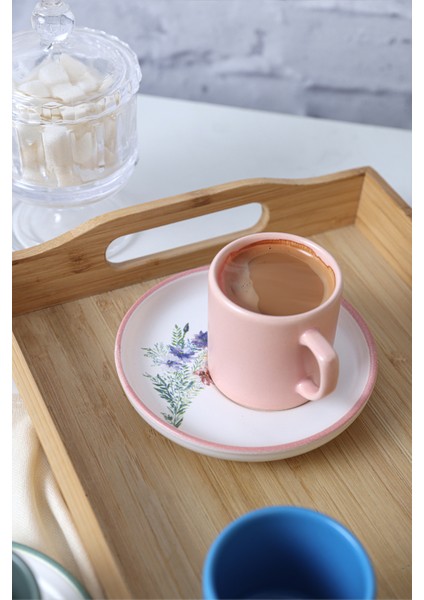 Elegant Blossoms Nordic Kahve Takımı 12 Parça 6 Kişilik 21788-93