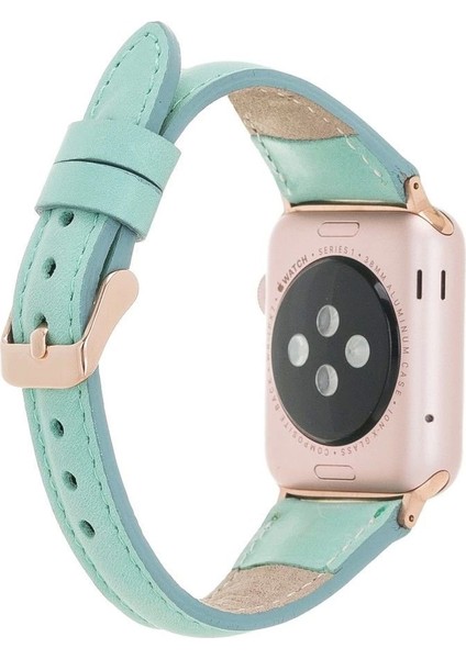 Apple Watch Uyumlu Deri Kordon 42-44-45MM Slim Brn7 fiyatları
