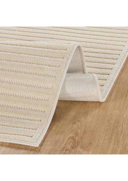 Iskandinav Tyra White 50X80 cm Salon Mutfak Halısı Yolluk indirimleri