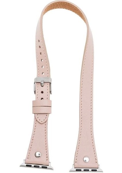 Apple Watch Uyumlu Deri Kordon 38-40-41MM Slim Dtst Nu1 modelleri