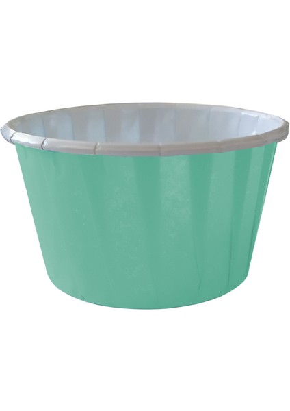 Muffin-Kek Kapsülü Mat Mint Yeşili 50li