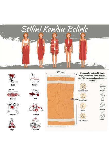 Elmas Desenli Peştemal Oversize Türk Plaj Havlusu Banyo Havlusu fırsatları