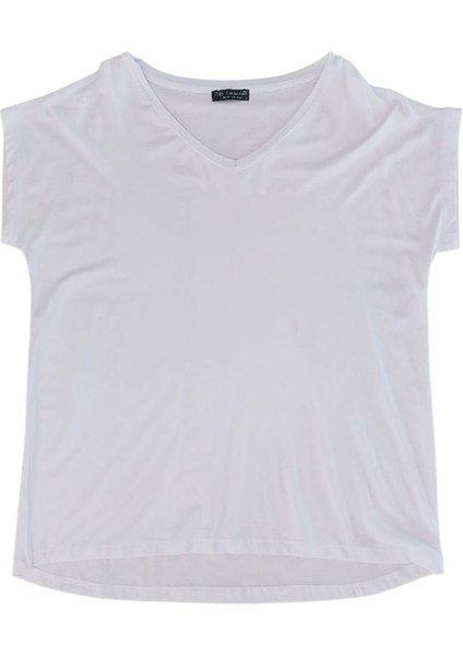 Kadın Salaş Kesim V Yaka Bluz indirimleri