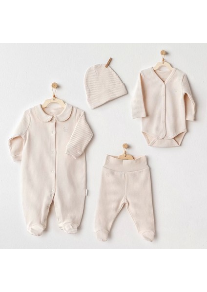 Bear Time 4'lü Hastane Çıkışı Light Beige