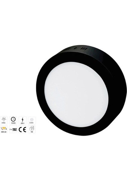 Cata Ct 5235 Siyah Kasa LED Spot 18W 3200K Gün Işığı fiyatları