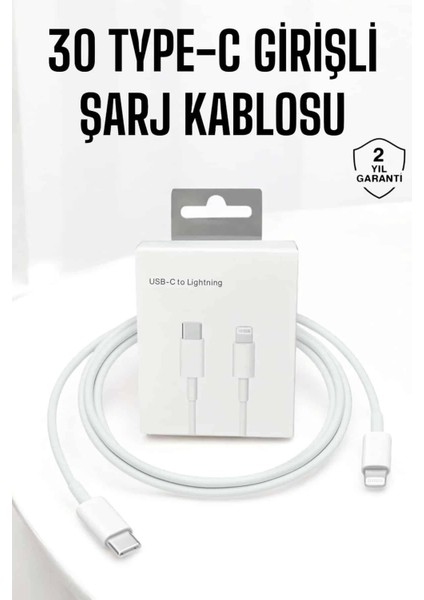 Iphone Uyumlu Ios Uyumlu Lightning Hızlı Şarj Tye C Lightning Şarj Kablosu