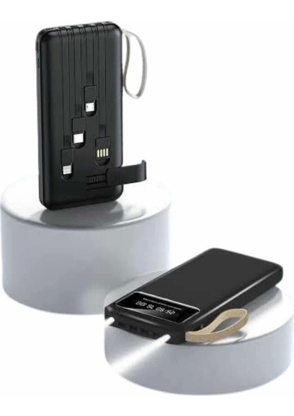 Powerbank 20.000 Mah Hızlı Şarj Özellikli Taşınabilir USB Girişli