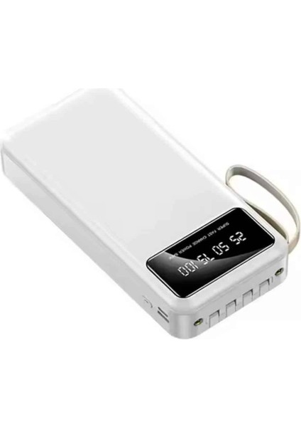 Powerbank 20.000 Mah Hızlı Şarj Özellikli Taşınabilir USB Girişli