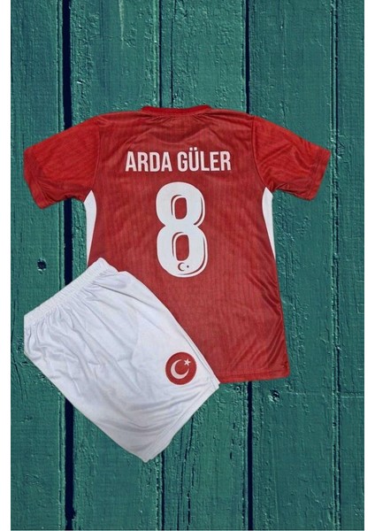 Euro 2024 A.r.d.a-G.ü.l.e.r 8 Numara Türkiye Milli Takım Çocuk Forması (Kırmızı) T-Shirt Krmz-1 fiyatları