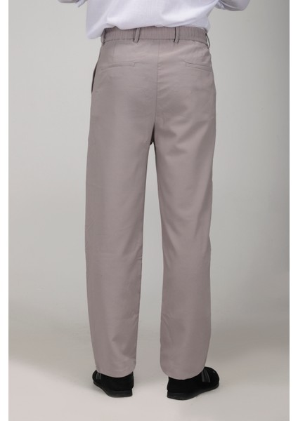 Erkek Gri Baggy Pantolon