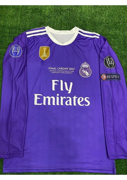 Real Madrid 2017 Şampiyonlar Ligi Mor Final Forması