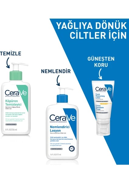 Normal ve Yağlıya Dönük Ciltler Için Köpüren Temizleyici 236M indirimleri