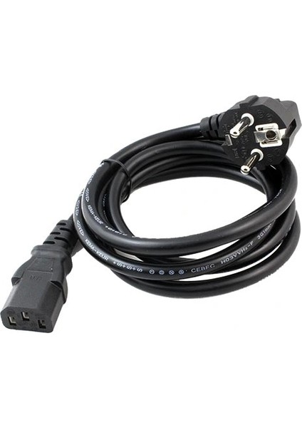 C7 Power 3 x 1 mm 1.8 Metre Lüks Bilgisayar Power Kablo (SL-P318)