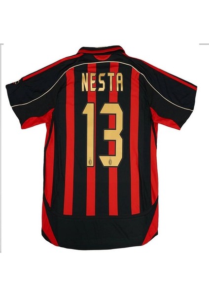 2006/07 A.c M.i.la.n #13 Nesta Nostalji Yetişkin Forması (Kırmızı) fiyatları