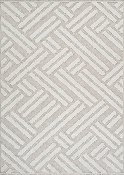 Iskandinav Frida Beige 80X300 cm Salon Mutfak Halısı Yolluk