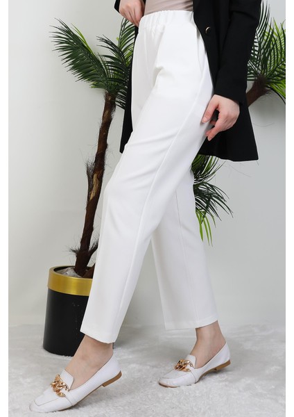 Klasik Pantolon Beyaz fiyatları