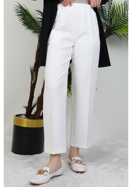 Klasik Pantolon Beyaz indirimleri