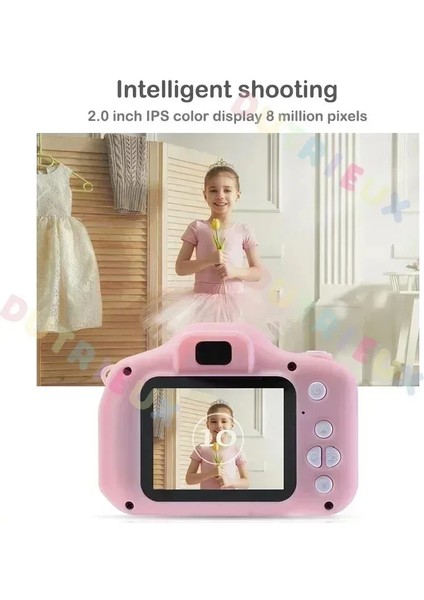 Çocuk Dijital Fotoğraf Makinesi 1080P Hd Sd Kart Girişli Oyunlu Pembe/mavi/yeşil Dijital Fotoğraf Makinesi 1080P Hd Sd Kart Girişli Oyunlu Çocuk Kamerası Dijital Fotoğraf Makinesi Mini 1080P Hd Kamera fırsatları