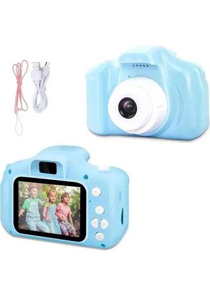 Çocuk Dijital Fotoğraf Makinesi 1080P Hd Sd Kart Girişli Oyunlu Pembe/mavi/yeşil Dijital Fotoğraf Makinesi 1080P Hd Sd Kart Girişli Oyunlu Çocuk Kamerası Dijital Fotoğraf Makinesi Mini 1080P Hd Kamera