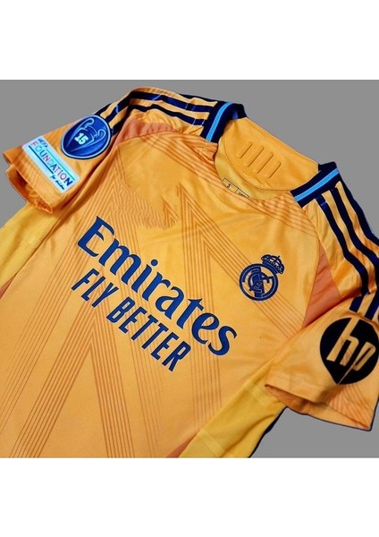 Real Madrid 2024-25 Yeni Sezonu Deplasman Isimsiz Yetişkin Forması